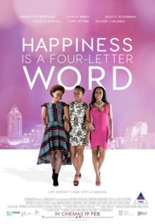 Happiness Is a Four-letter Word poster